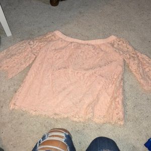 off the shoulder top